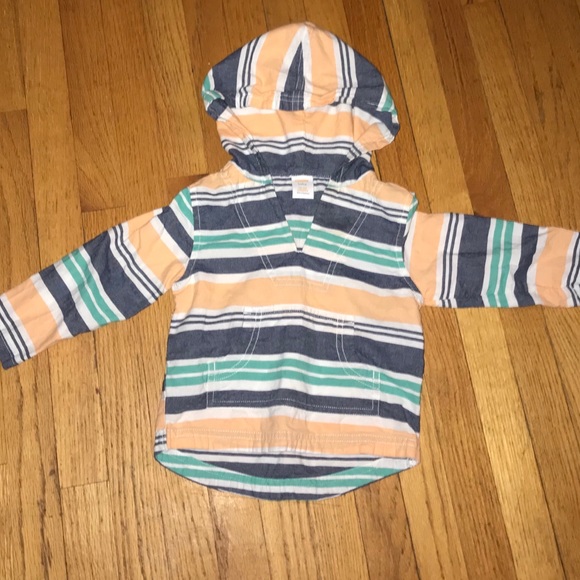Gymboree Sandstripe Southwest Hoodie Sz 18-24m - Picture 4 of 6